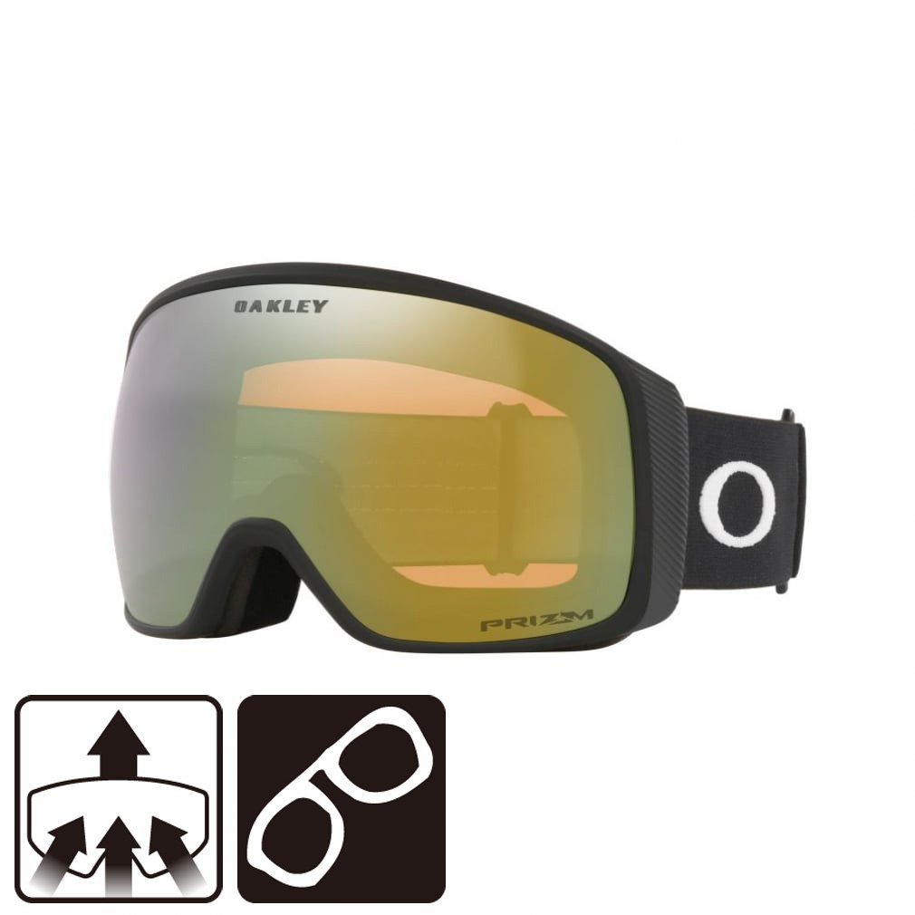 I[N[ FLIGHT TRACKER 0OO7104 Y XL[/Xm[{[h S[O : MATTE BLACK OAKLEY