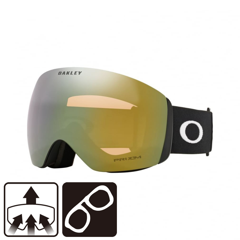 I[N[ FLIGHT DECK 0OO7050 Y XL[/Xm[{[h S[O : MATTE BLACK OAKLEY