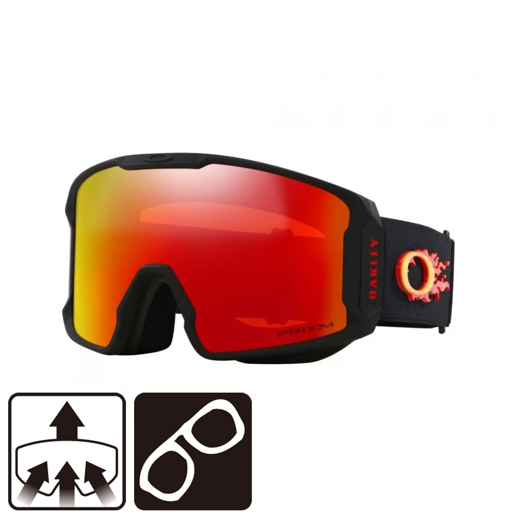 Oakley Line Miner L カスタム スペアレンズ付き Oakley Line Miner L カスタム スペアレンズ付き