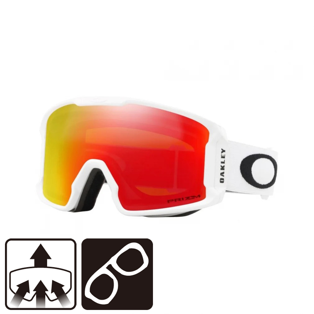 I[N[ LINE MINER MTCY 0OO7093 XL[/Xm[{[h S[O : MATTE WHITE OAKLEY