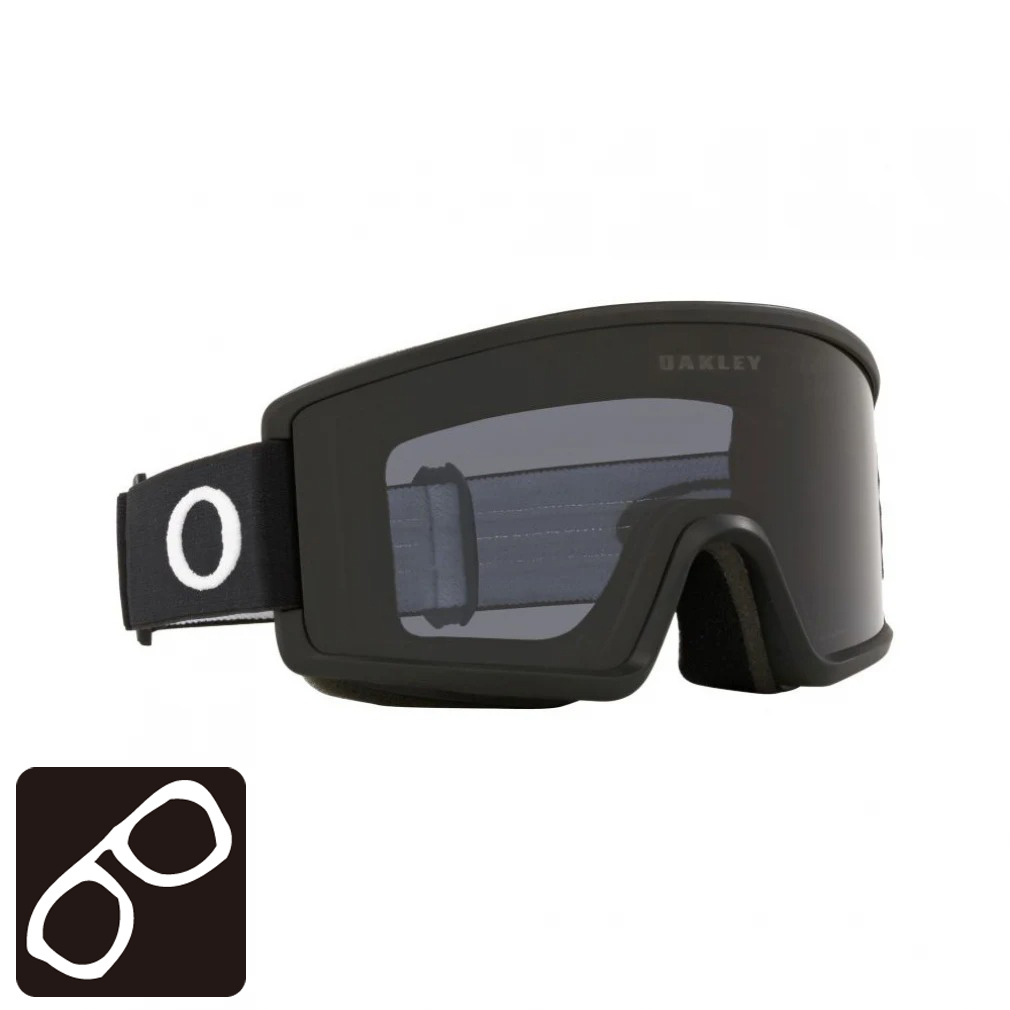 I[N[ TARGET LINE LTCY 0OO7120 01 XL[/Xm[{[h S[O F MATTE BLACK OAKLEY