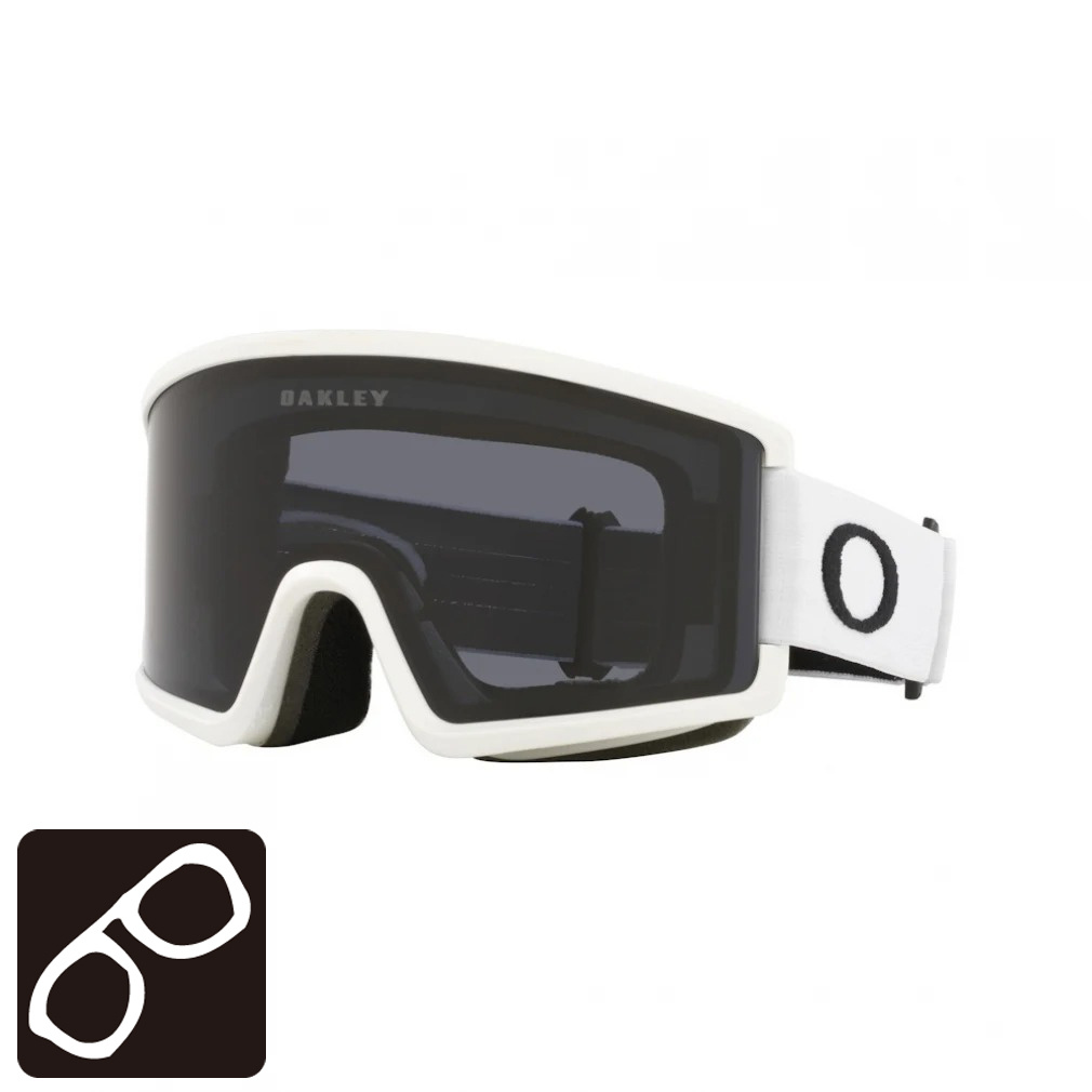 I[N[ TARGET LINE MTCY 0OO7121 05 XL[/Xm[{[h S[O F MATTE WHITE OAKLEY