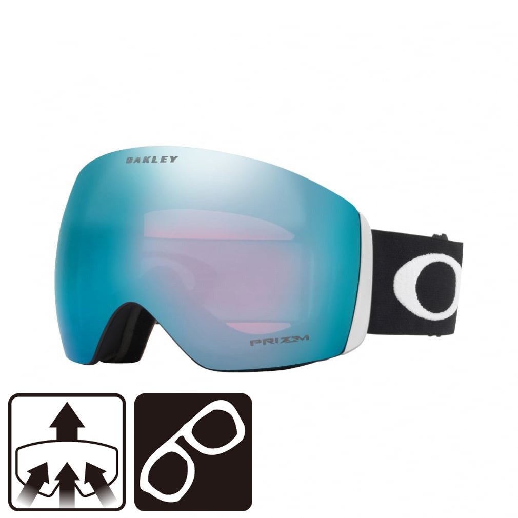 I[N[ FLIGHT DECK 0OO7050 Y XL[/Xm[{[h S[O : MATTE BLACK OAKLEY