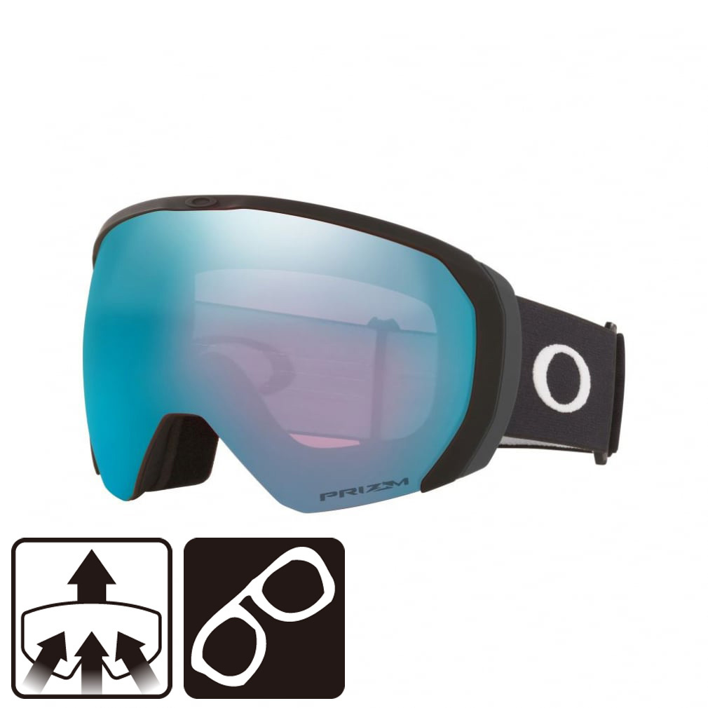 I[N[ FLIGHT PATH 0OO7110 Y XL[/Xm[{[h S[O : MATTE BLACK OAKLEY