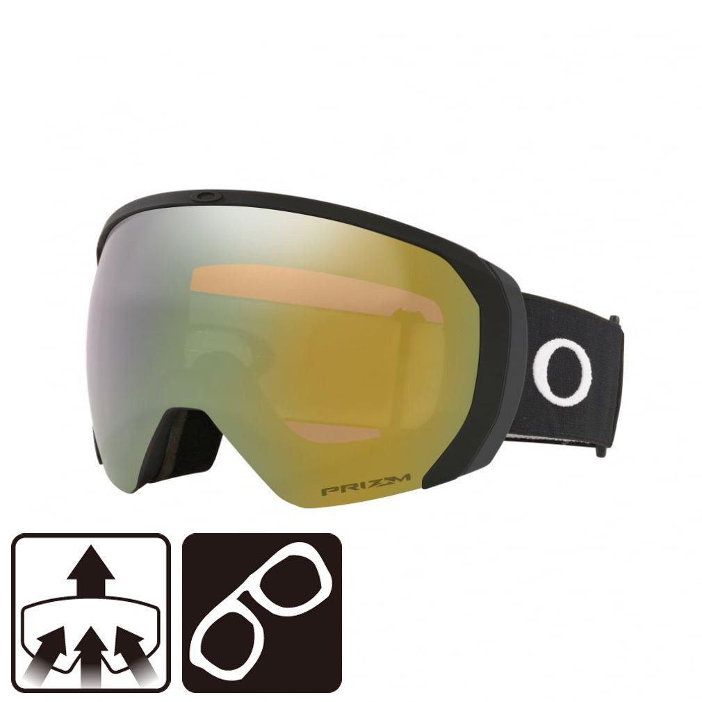 I[N[ FLIGHT PATH 0OO7110 Y XL[/Xm[{[h S[O : MATTE BLACK OAKLEY