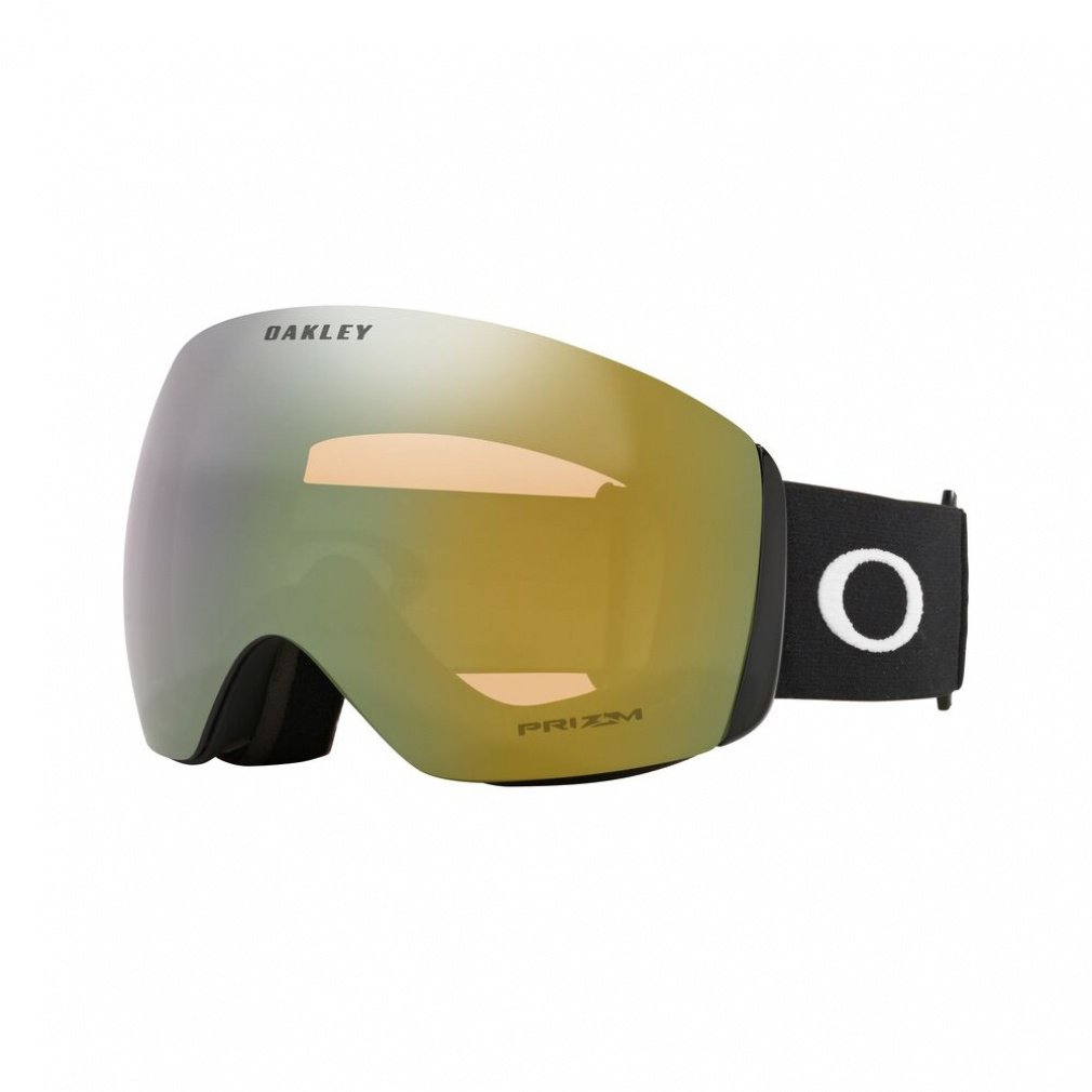 I[N[ Flight Deck L 0OO7050 XL[/Xm[{[h S[O F Matte Blck wPrzm Sage Gold OAKLEY