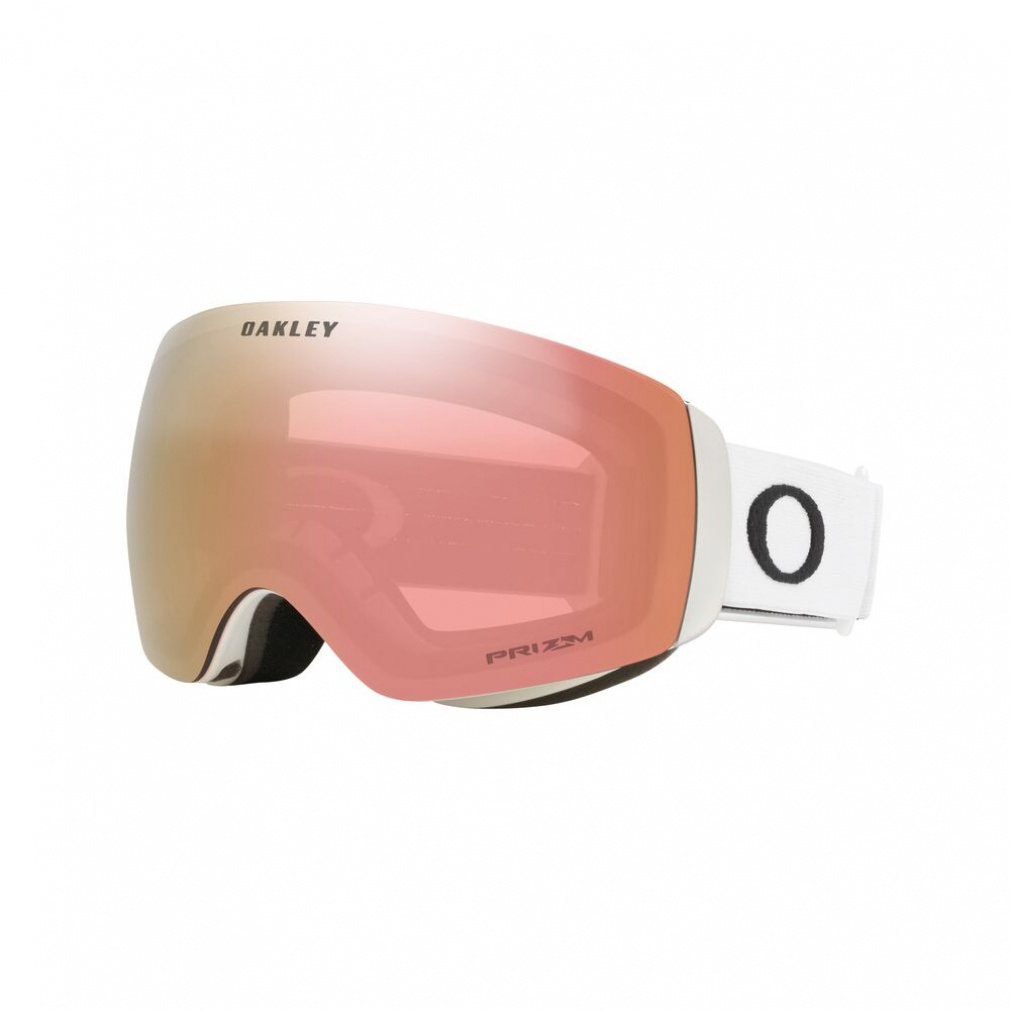 I[N[ Flight Deck M 0OO7064 XL[/Xm[{[h S[O F Matte Whte wPrzm Rose Gold OAKLEY