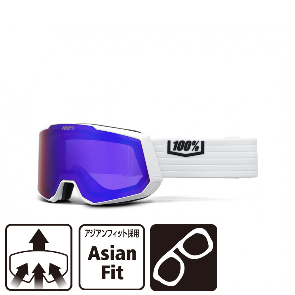 nhbh SNOWCRAFT XL AF HiPER Goggle 51007-03 XL[/Xm[{[h S[O : Mirror Violet Lens 100