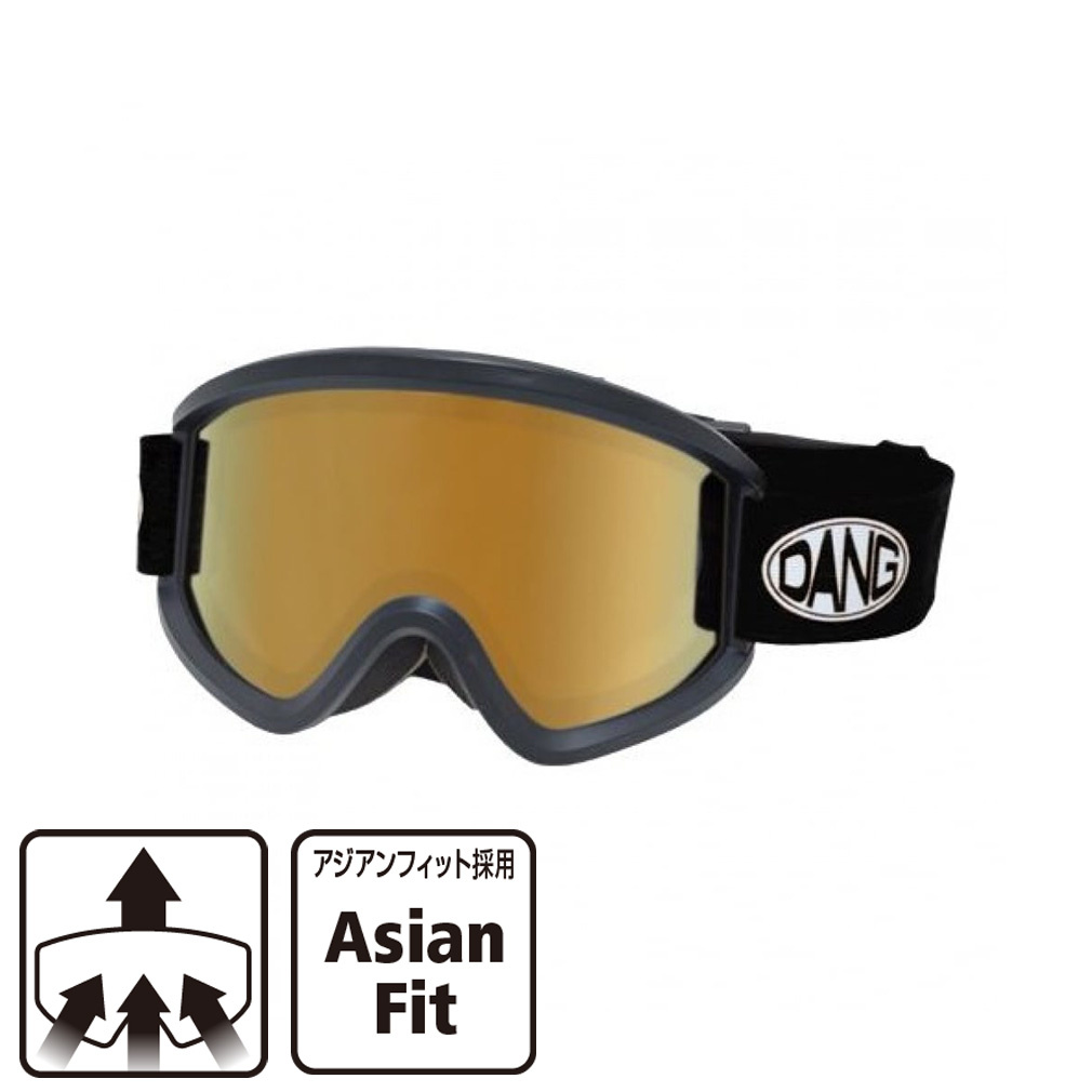 _ NEW OG 2.5 25OG003 XL[/Xm[{[h S[O : Matte Black Frame x High Contrast Gold Mirror DANG