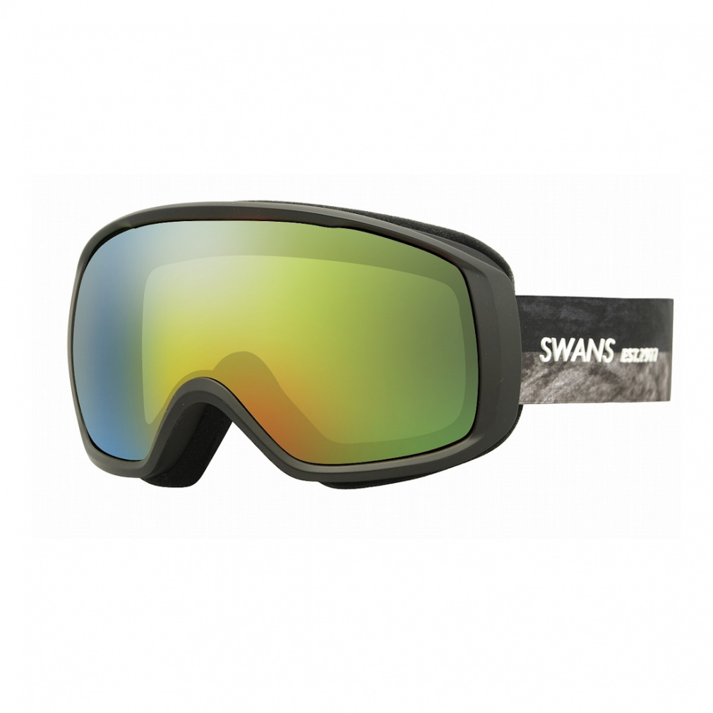 スノーゴーグル SWANS スワンズ 成形球面レンズ ダブルレンズ
