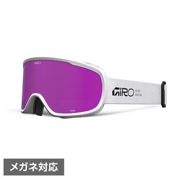 ジロ クルーズ_CRUZ CRUZ スキー/スノーボード ゴーグル ： white GIRO