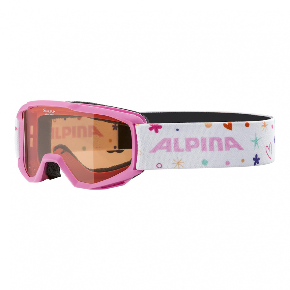 アルピナ ALPINA PINEY RS_アルピナ ピニー ローズマット_ジュニア 7268458 キッズ 子供 スキー/スノーボード ゴーグル : ローズマット ALPINA