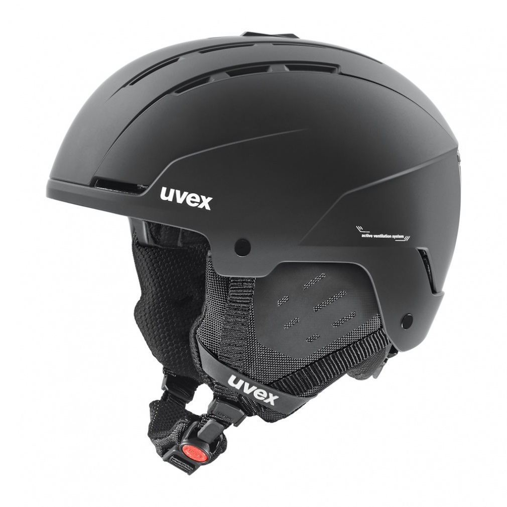 ウベックス UVEX stance BKM_ウベックス スタンス ブラックマット 5663181005 スキー/スノーボード ヘルメット : ブラックマット UVEX