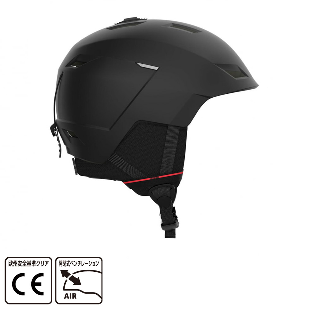 T PIONEER LT RFASIAN FIT L41339500 BK XL[/Xm[{[h wbg : Black SALOMON