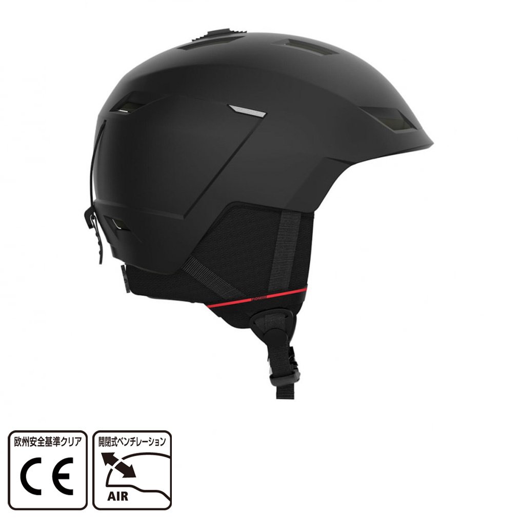 サロモン PIONEER LT RFASIAN FIT L41339500 BK スキー/スノーボード