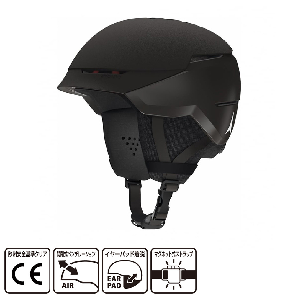 Ag~bN NOMAD ASIAN FIT AN5006216 XL[/Xm[{[h wbg : Black ATOMIC