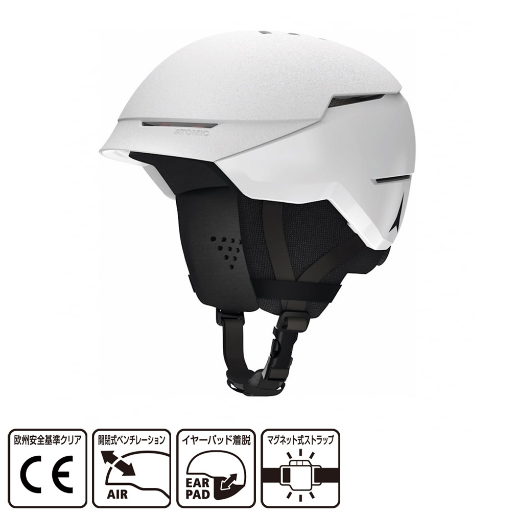 Ag~bN NOMAD ASIAN FIT AN5006218 XL[/Xm[{[h wbg : White ATOMIC