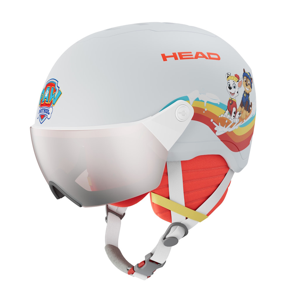 ヘッド YUKI VISOR PAW sky ユキバイザーパウスカイ 328326 ジュニア
