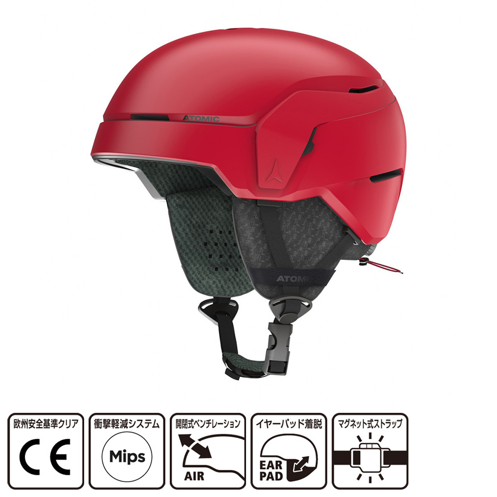 Ag~bN COUNT JR AN5005954S WjA LbY q XL[/Xm[{[h wbg : Red ATOMIC