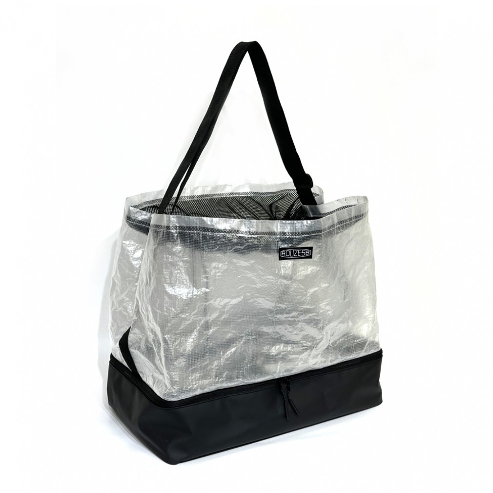 EY {bNXV_[obO Box Shoulder Bag RZB524 XL[/Xm[{[h obO : Clear ROUZE