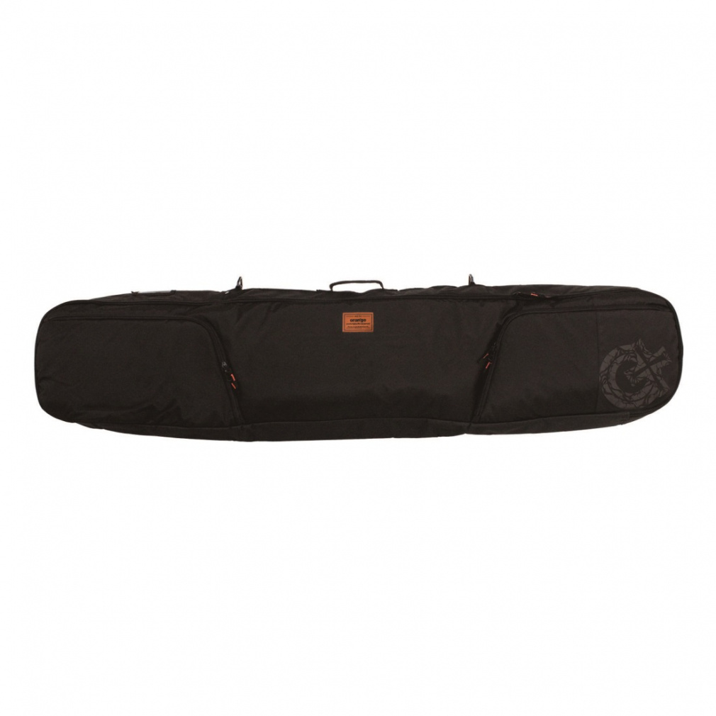 オレンジ SHUTTLE BOARD BAG シャトルボードバッグ #200114 4193 スキー/スノーボード バッグ : BLACK/BLACK ORANGE