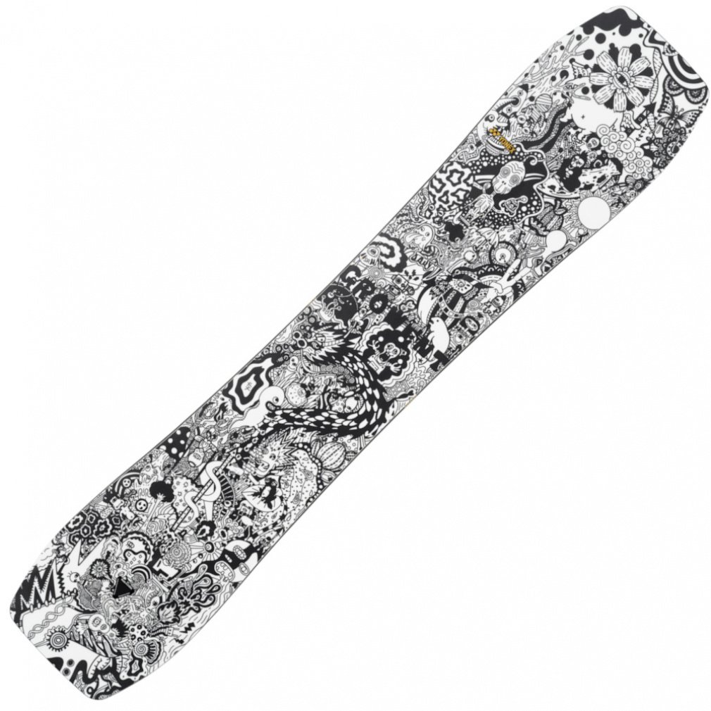 ヨネックス グローウェント_GROWENT GW24 011 24-25年モデル メンズ スノーボード 板 スノボ : ホワイト YONEX