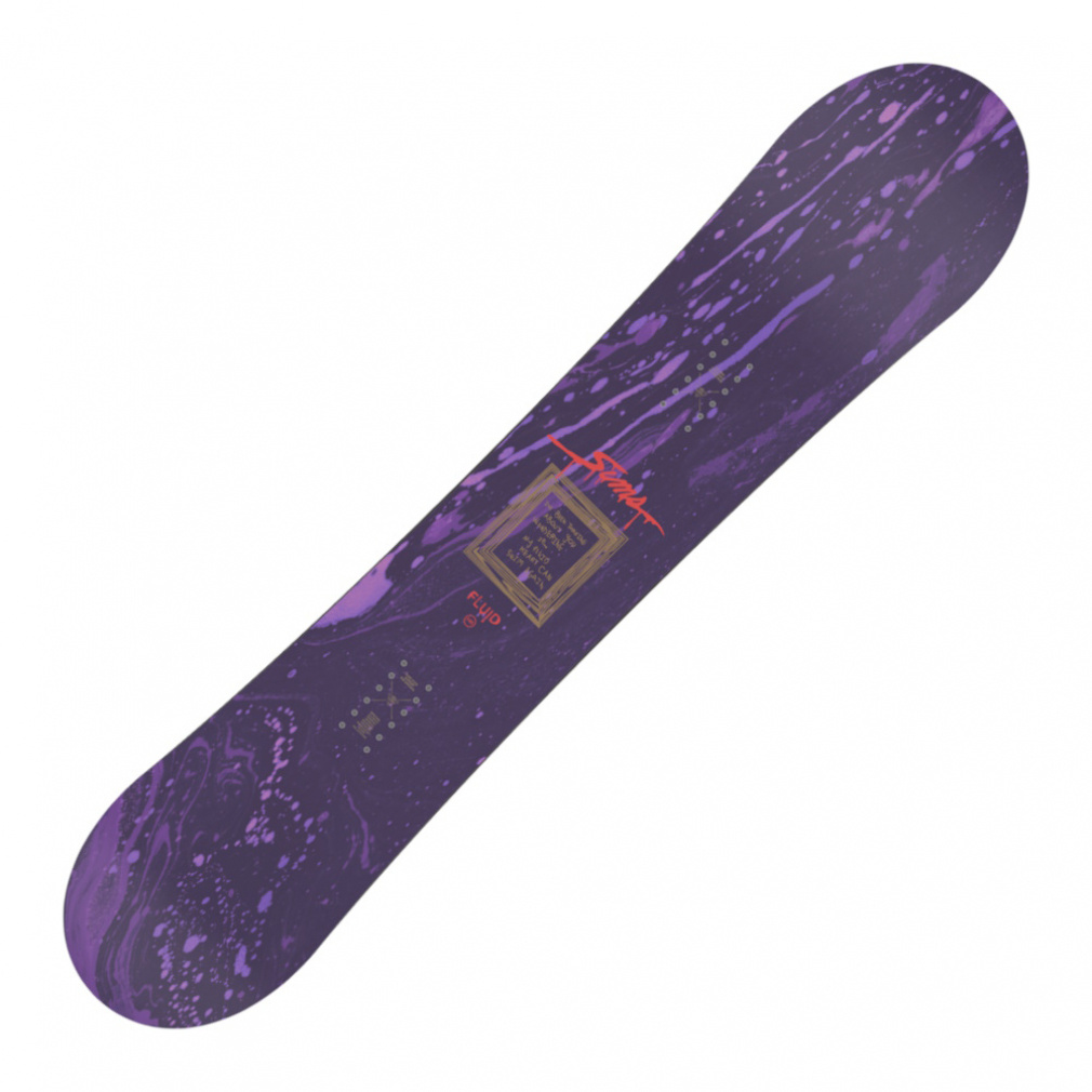 シムス フルイド_FLUID 4570035282 PUPLE 24-25年モデル レディース スノーボード 板 スノボ : パープル SIMS