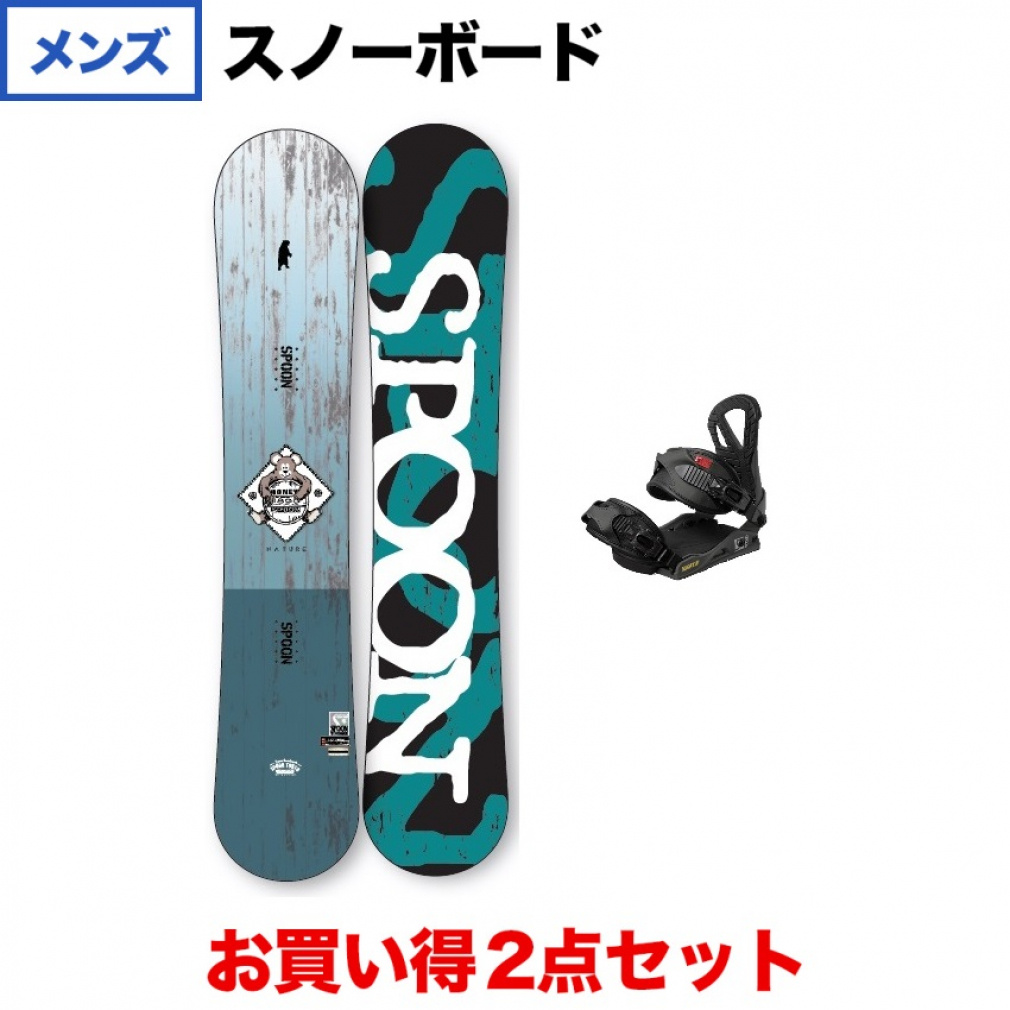 Xv[ NATURE BLUE  EQUIP BINDING BLACK {rfBOZbg Xm[{[h Xm{ SPOON