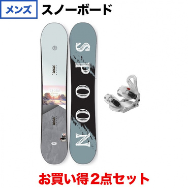 CURRENT ＆ EQUIP BINDING WHITE 板＋ビンディングセット