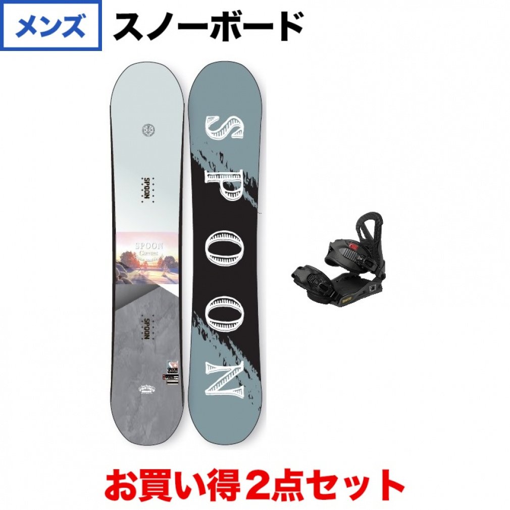 Xv[ CURRENT  EQUIP BINDING BLACK {rfBOZbg Xm[{[h Xm{ SPOON