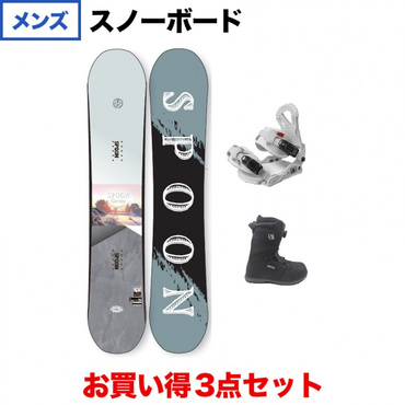 CURRENT ＆ EQUIP BINDING WHITE ＆ PRISM TGF BLACK 板＋ビンディング＋ブーツセット