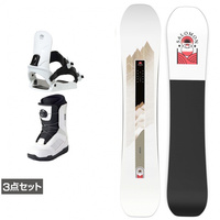 サロモン BLISS SMU ＆ コーズ ＆ JAFFE ホワイト 板＋ビンディング＋
