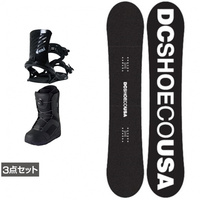 スノーボードセット☆SION☆DELTA-X☆DCSHOECOUSA ブラック ディーシー