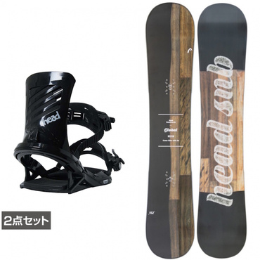 ヘッド GLOBAL nature ＆ FX ONE 板＋ビンディングセット 2点セット