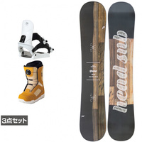 ヘッド GLOBAL nature ＆ CAUSE ＆ JAFFE ブラウン 板＋ビンディング＋