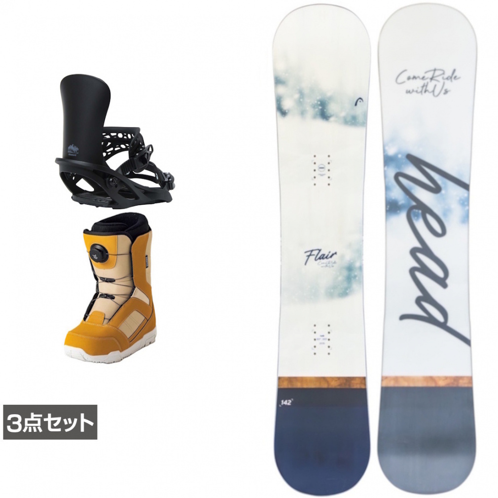 ヘッド FLAIR sweet ＆ アンリミット ＆ JAFFE ブラウン 板＋