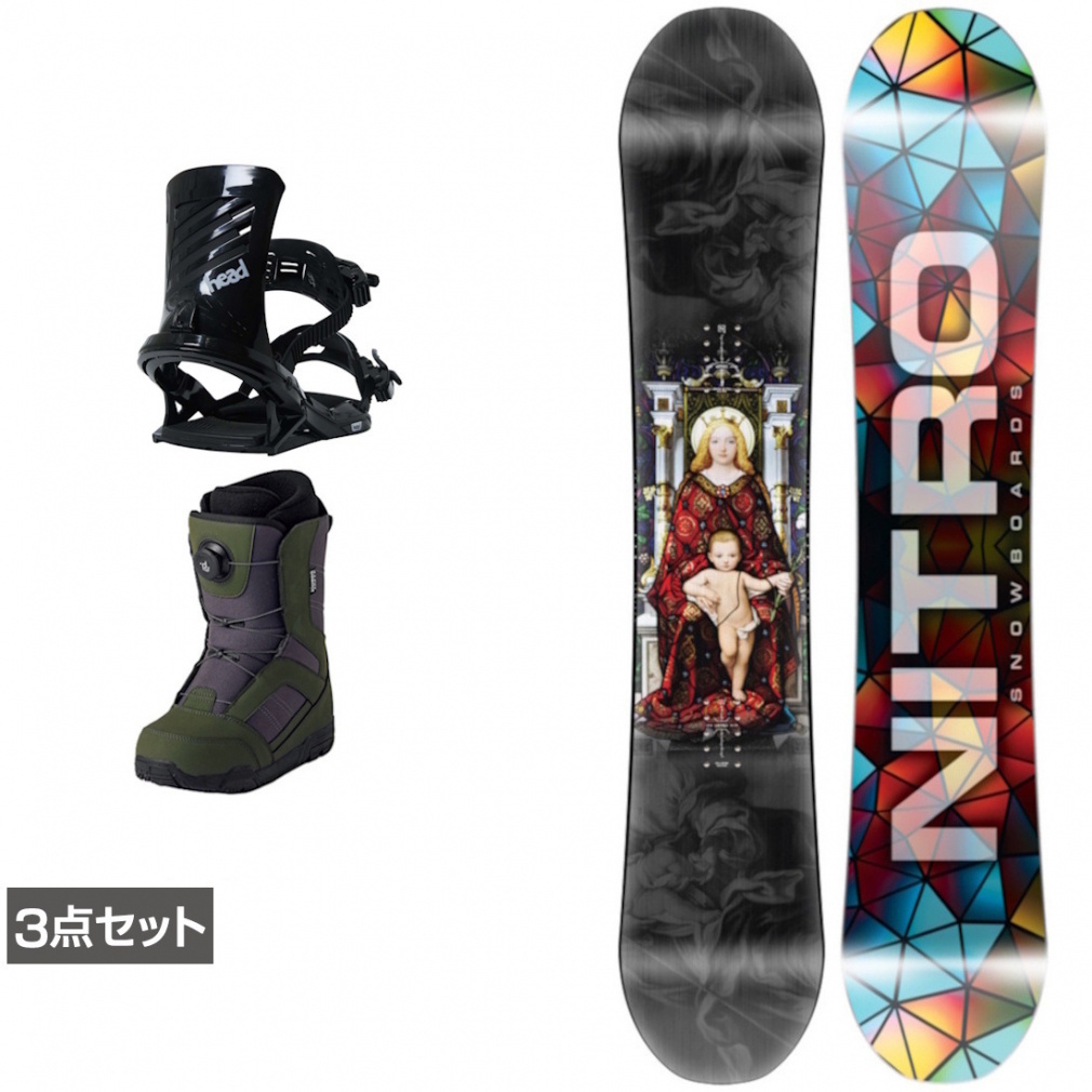 スノーボード スノボー　NITRO ナイトロ　155cm nitro_arial_1.jpg