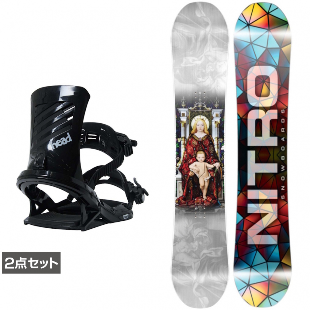 ナイトロ DEMAND LTD CAM-OUT ＆ FX ONE 板＋ビンディングセット 2点セット(149cm-M)