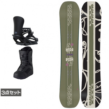 ケーツー LIME LITE ＆ アンリミット ＆ JAFFE ジャフィ ブラック 板＋ビンディング＋ブーツセット 3点セット