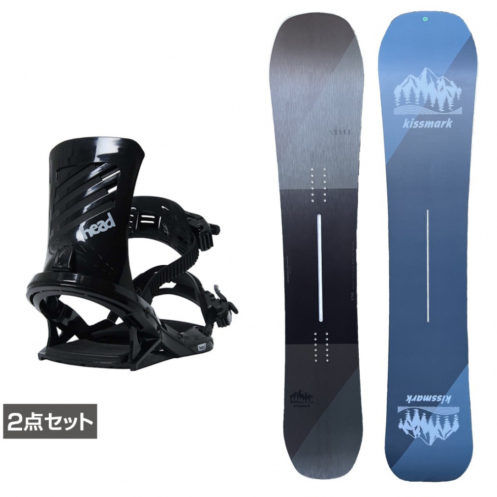 キスマーク STYLE ＆ FX ONE 板＋ビンディングセット 2点セット(156cm-M)