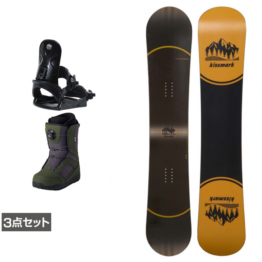 キスマーク シティコーラル ＆ コーズ ＆ JAFFE カーキ 板＋
