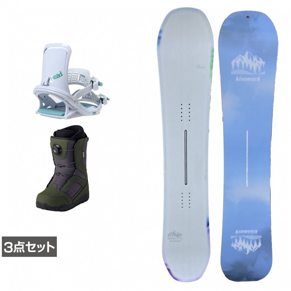 キスマーク FAIRY ＆ FX FAY Ⅰ ＆ JAFFE カーキ 板＋ビンディング＋