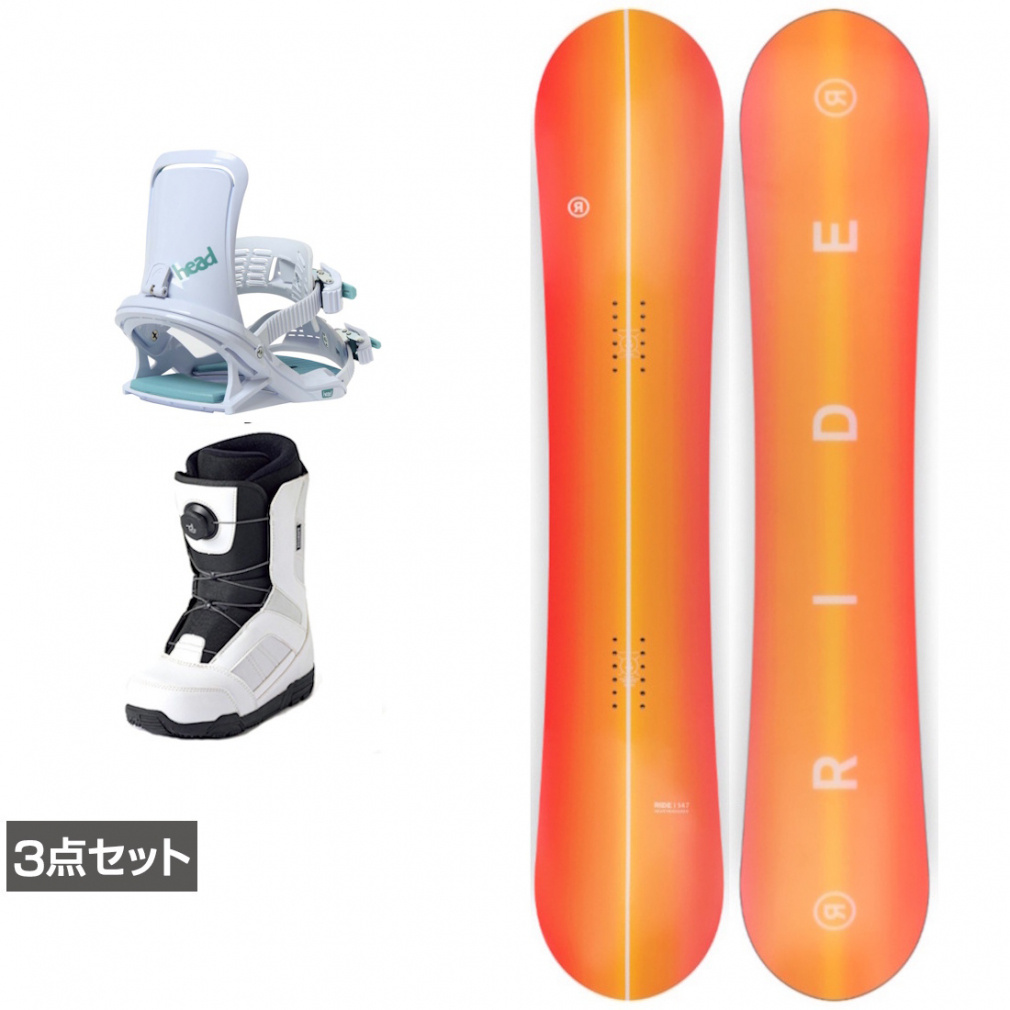 FLOW RIDE スノボセット フロウ ライド スノーボード 3点セット 美品