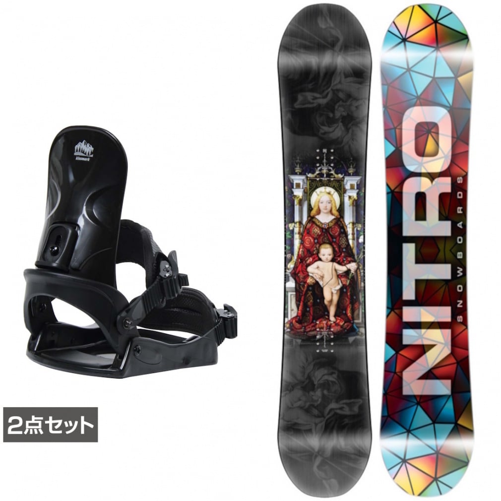 ナイトロ DEMAND LTD GULLWING ＆ コーズ 板＋ビンディングセット 2点