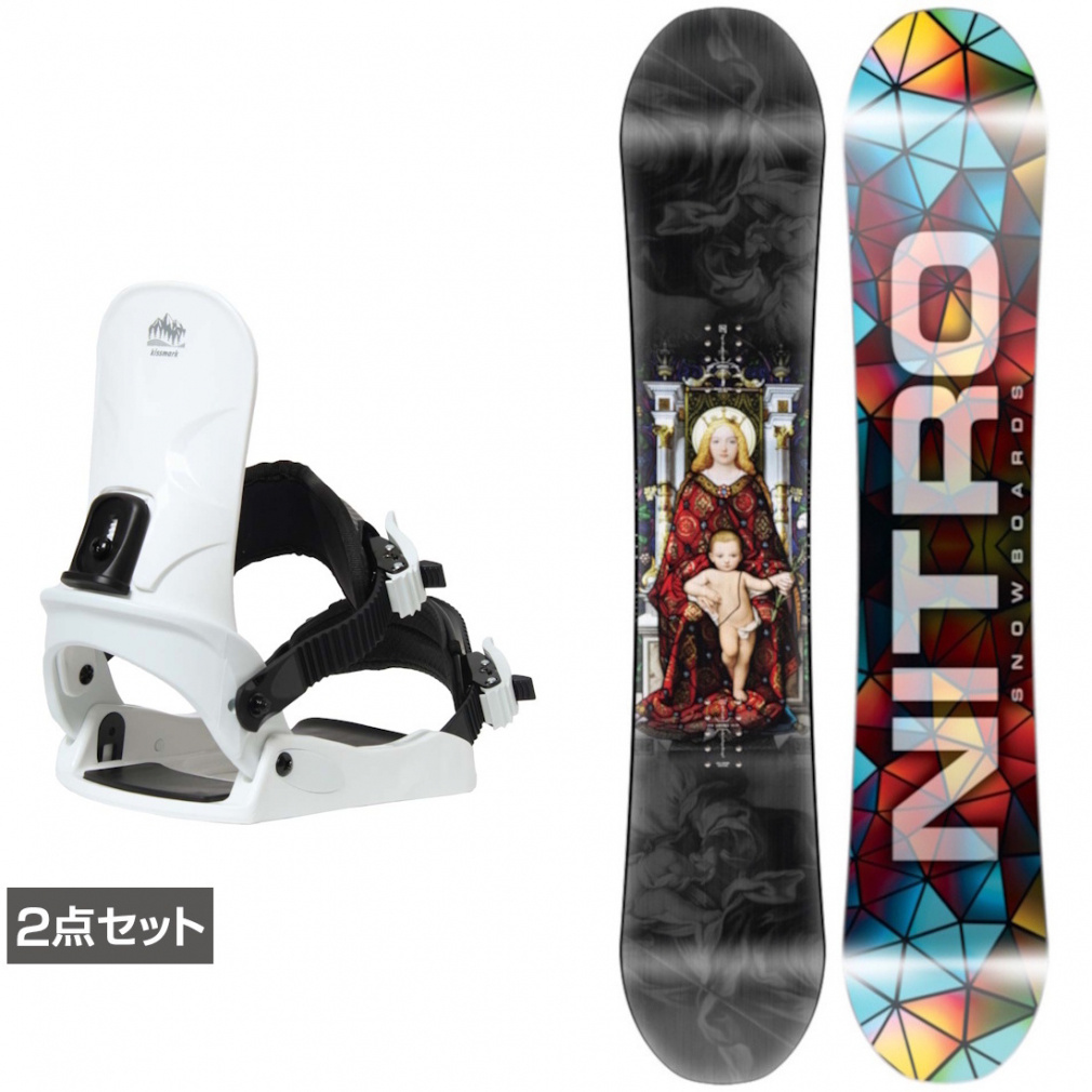 ナイトロ DEMAND LTD GULLWING ＆ CAUSE 板＋ビンディングセット 2点セット(152cm-SM)