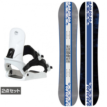 ケーツー GEOMETRIC ＆ CAUSE 板＋ビンディングセット 2点セット