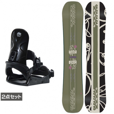 ケーツー LIME LITE ＆ コーズ 板＋ビンディングセット 2点セット