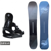Kissmark スノーボードビンディング S/M キスマーク STYLE ＆ KM コーズ 板＋ビンディングセット 2点セット