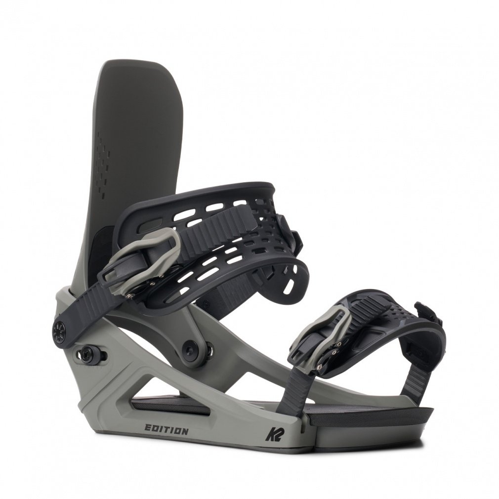 ケーツー エディション グレイ_EDITION GREY KB25105400 25-26年モデル メンズ スノーボード ストラップビンディング スノボ : グレー K2