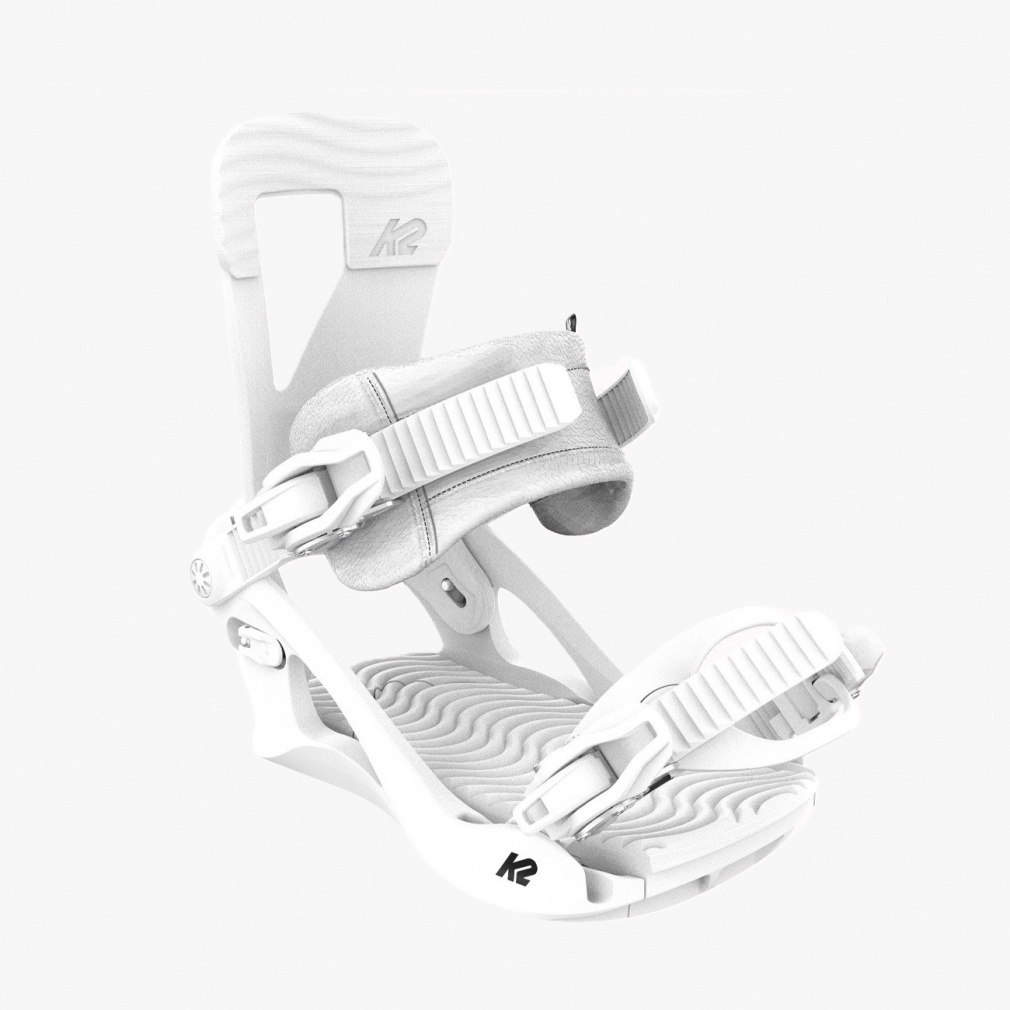 ケーツー ベッドフォード ホワイト_BEDFORD WHITE KB25106300 25-26年モデル レディース スノーボード ストラップビンディング スノボ : ホワイト K2